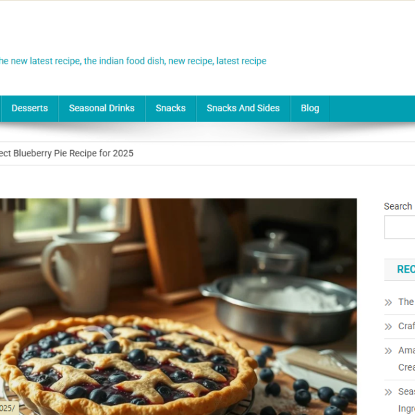 Thelatestrecipe.com | Fresh Site | No Adx Used