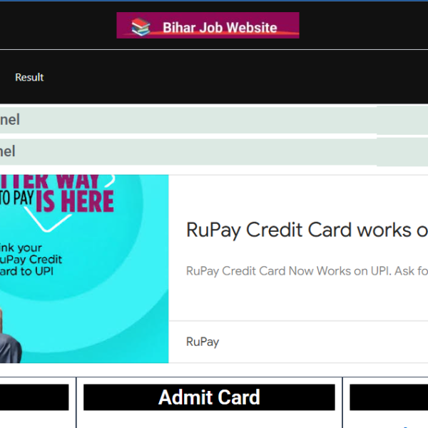 Biharjobwebsite.com | 2 Years Old Site | Ad Manager Not Use