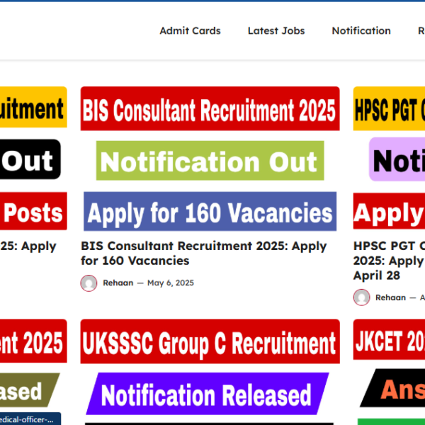 Jobsbunch.in | Job Website | Ad Manager Not Use