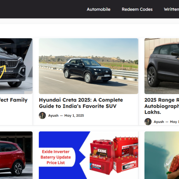Crazyblog.in | DA 26-PA 50 |  Google News Approve | Ad Manager Not Use