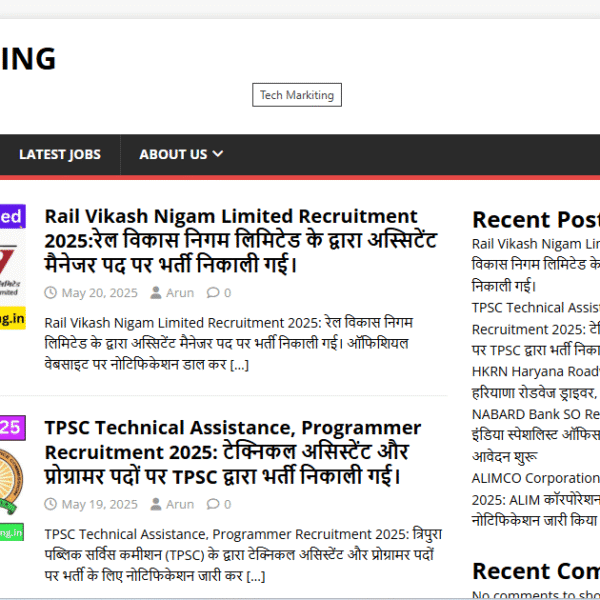 Techmarkiting.in | No Ad Limit | Ad Manager Not Use