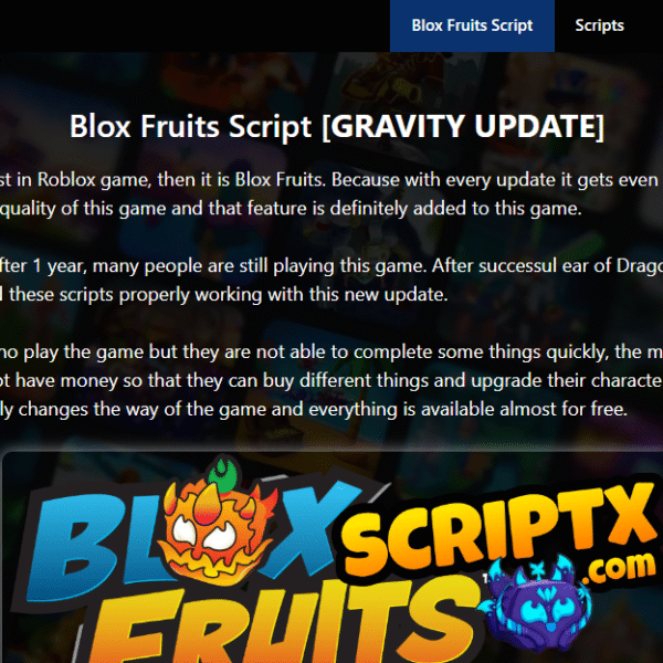 Bloxfruitsscriptx.com | 100% Geniune Contain | Ad Manager Not Use