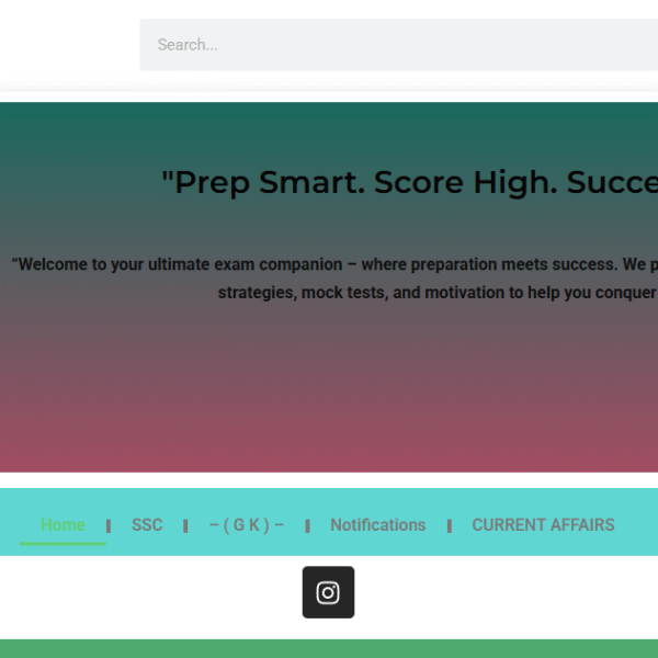 Examsrush.com | Educational Contain | Ad Manager Not Use