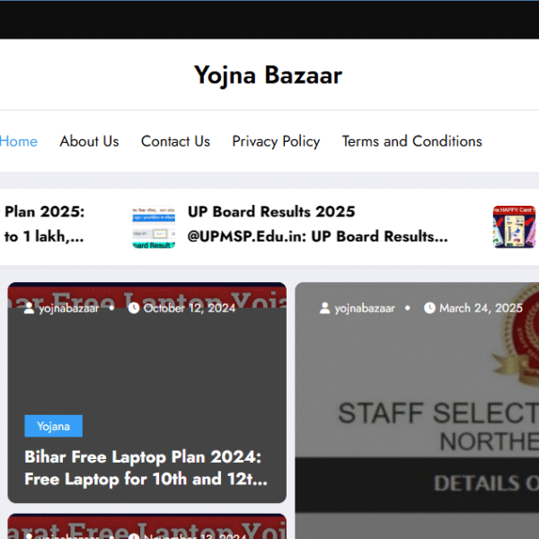 Yojnabazaar.com | Original Contain | Ad Manager Not Use