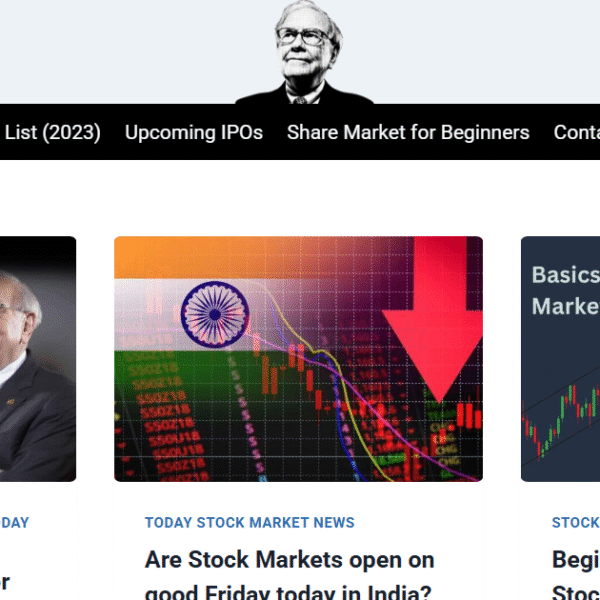 Stockmarketkacommando.com | 100+ Daily Impression | Ad Manager Not Use