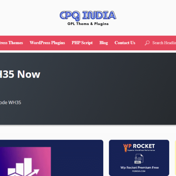 Cpgindia.com | Recently Approved | Ad Manager Not Use
