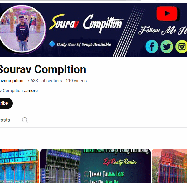 7k+ Subscriber Non-Monetised Channle | Music Niche | No Issue