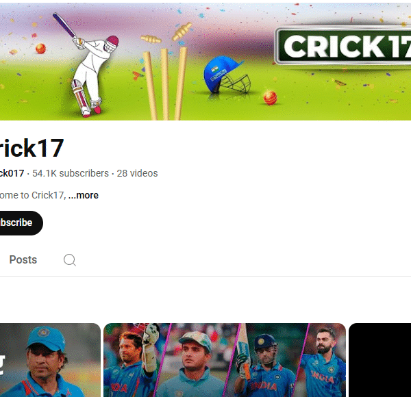 54k+ Subscriber Monetised Channel | 5 Year Old | Sports Niche | No Copyright
