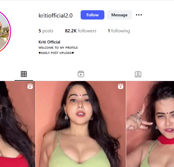 82k+ Follower Instagram Page | 15k Monthly Reach | Comedy Niche