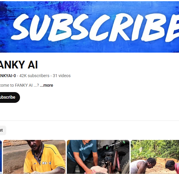 42k+ Subscriber Non-Monetised Channle | 1m+ Monthly View | No Strike