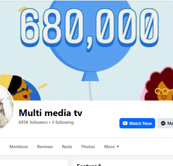 600k+ Follower FB Page | 16M+ Monthly Reach | Recommendation On