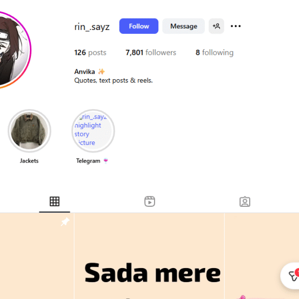 18m+ Monthly View Instagram | 7k+Follower | Entertainment Niche