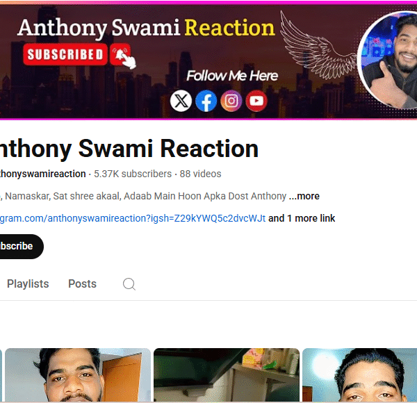 1Lakh+ Monthly Reach | Non-Monetised Channle | 5 Year Old | No Strike