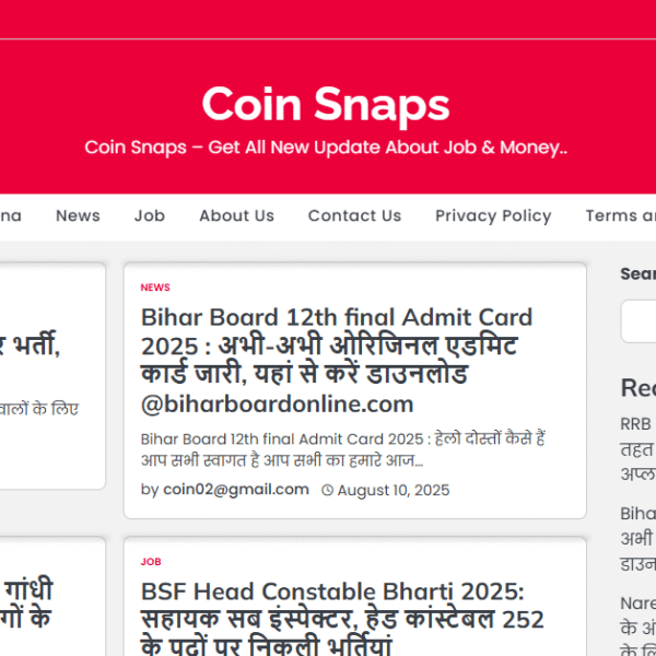 Coinsnaps.in | Pin Verified | 13$ Balance | Ad Manager Not Use