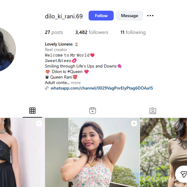 3k+ Follower Instagram | 8k+ Monthly View | Indian Audience