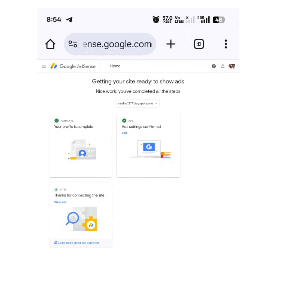 6 Year Old Adsence Account | Not Pin Verified | No Policy Issue