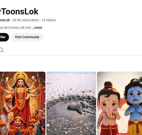 28k Subscriber Non-Monetised Channel | 100k+ Monthly View | Warning Strike