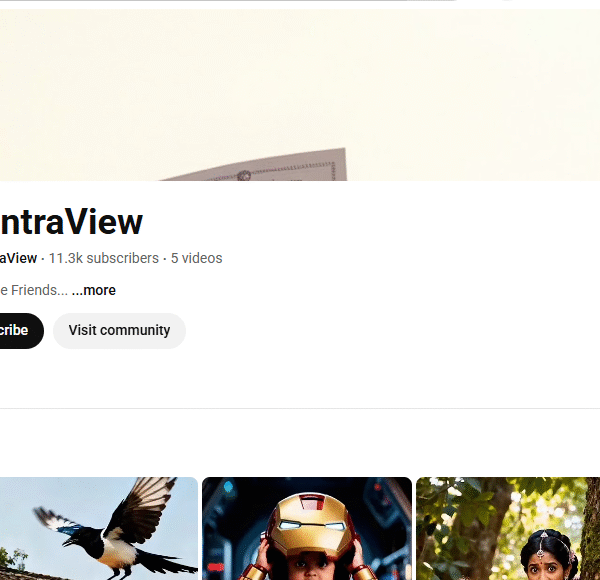 11k+ Subscriber Non-Monetised Channel | Low Monthly View | No Strike