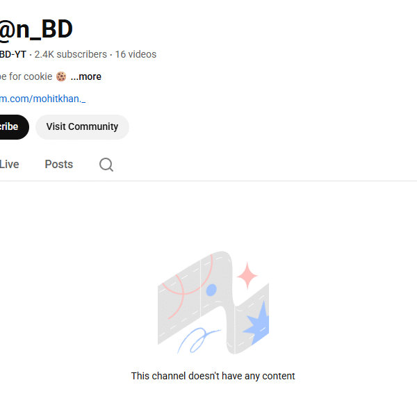 2k+ Subscriber Non-Monetised Gaming Channel | 700+ Monthly View | No Strike