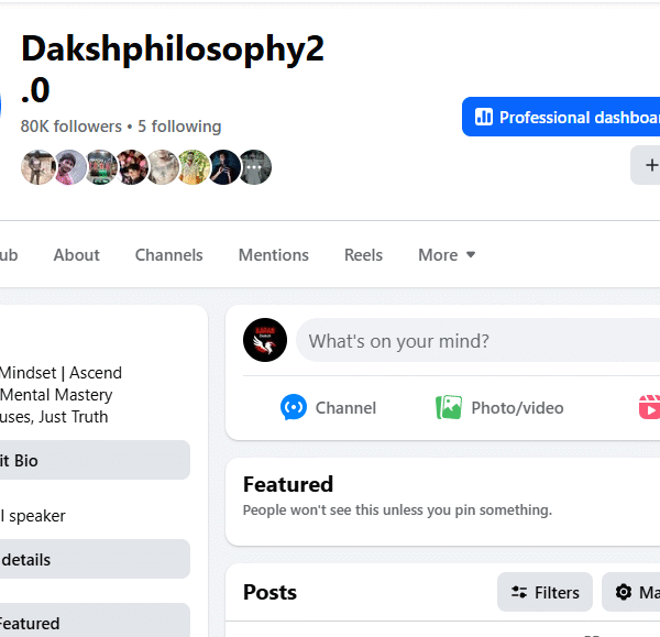 80k+ Follower CMT Monetized Page | 1 Payment Received | No Policy Issue