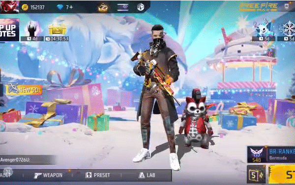 Level 59 Free Fire | 39 Bundle | 19 Emotes