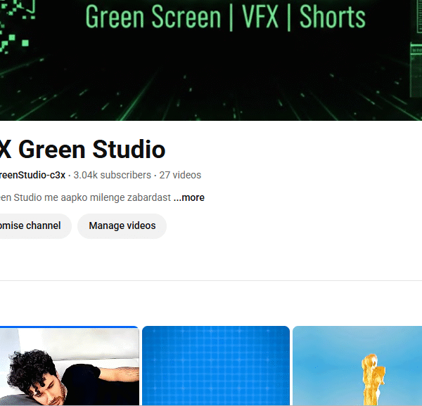 291k+ View Non-Monetised Channel | 3k+ Subscriber | No Strike