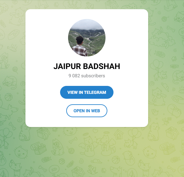 9k+ Subscriber Telegram Channel | Entertainment Niche