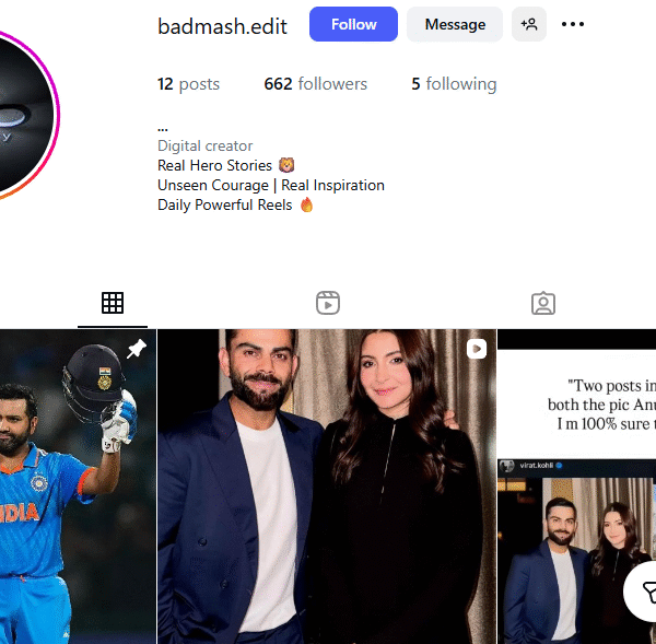 81k+View Instagram | 600+ Follower | No Policy Issue