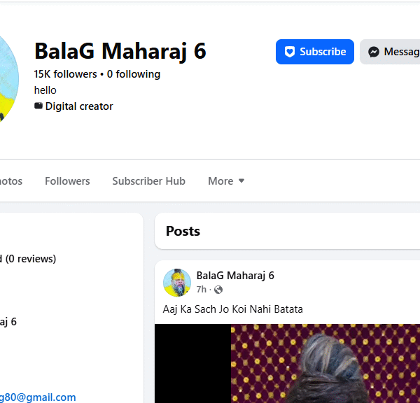 15k+ Follower Non-Monetized Page | 264k+ Reach | No Policy Issue