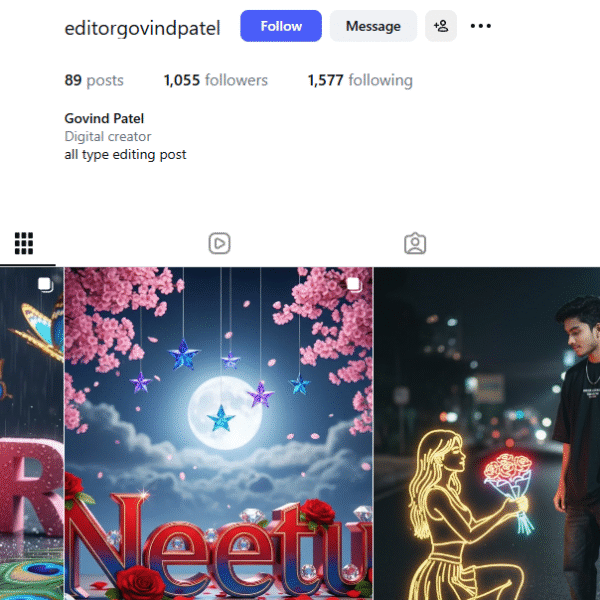 1k+ Follower Instagram | Low View | No Policy Issue