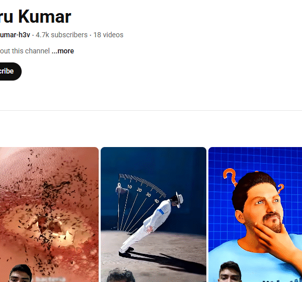 4.7k+ Subscriber Non-Monetised Channel | 360k+ View | No Strike