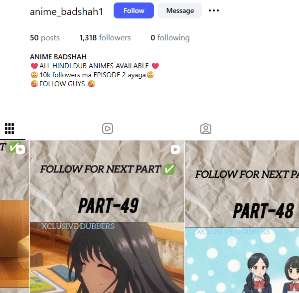 257k+ View Instagram | 1.3k Follower | No Policy Issue