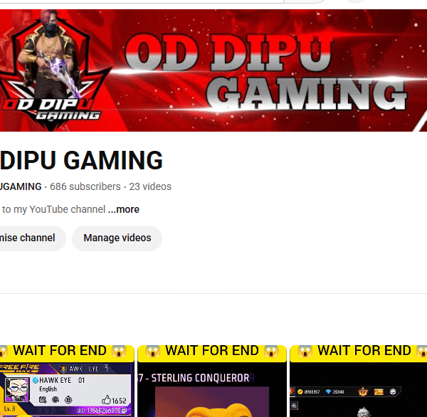 117k+ View Non-Monetised Channel | 700+ Subscriber | No Strike