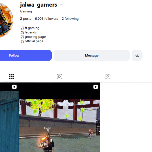 6k+ Follower Instagram | Some Fake Follower | No Policy Issue