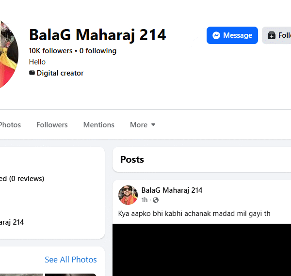 10k+ Follower Non-Monetized Page | 260k+ Reach | No Policy Issue