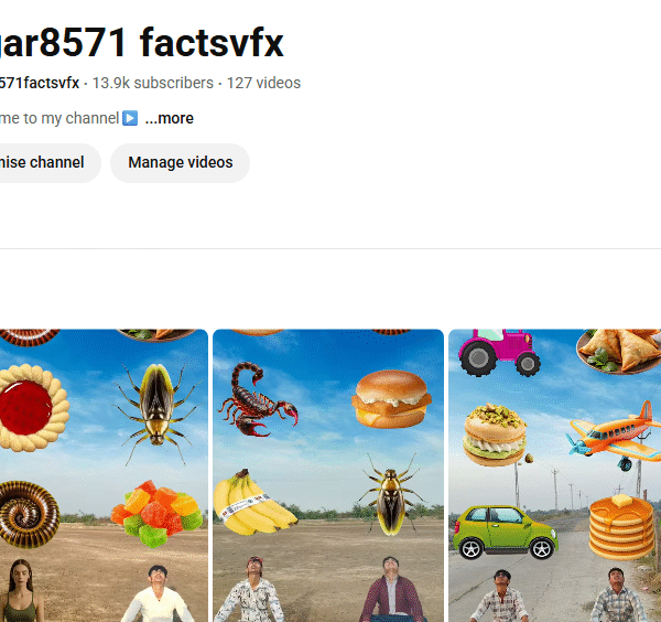 13k+ Subscriber Half Monetized Channel |  5k+ View | No Strike