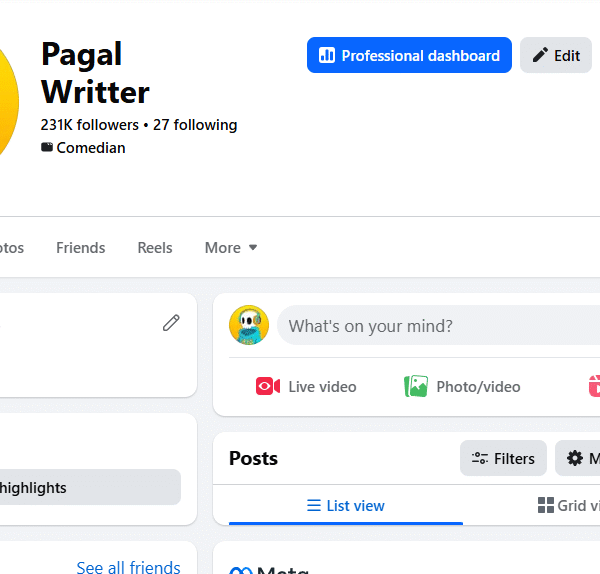 231k+ Follower CMT Monetized Profile | 114k+ View | No Issue