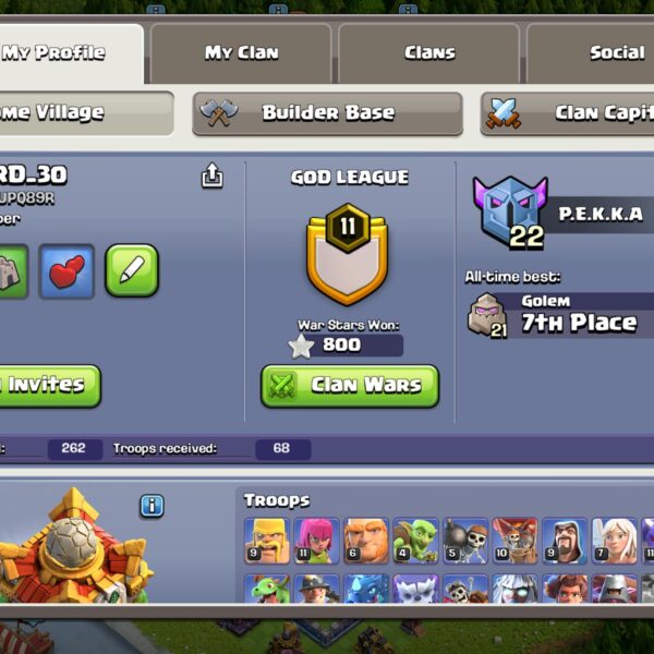 Town Hall 16 | Low Gems | 5 Heros