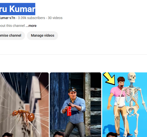 180k+ View Non-Monetised Channel | 3k Subscriber | No Strike