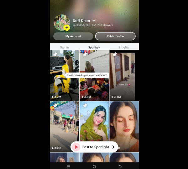 491k Follower Snapchat | 3 Year Old | No Issue
