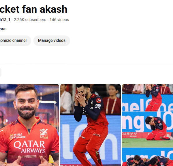 180k+ View Non-Monetised Channel | 2.4k Subscriber | No Strike