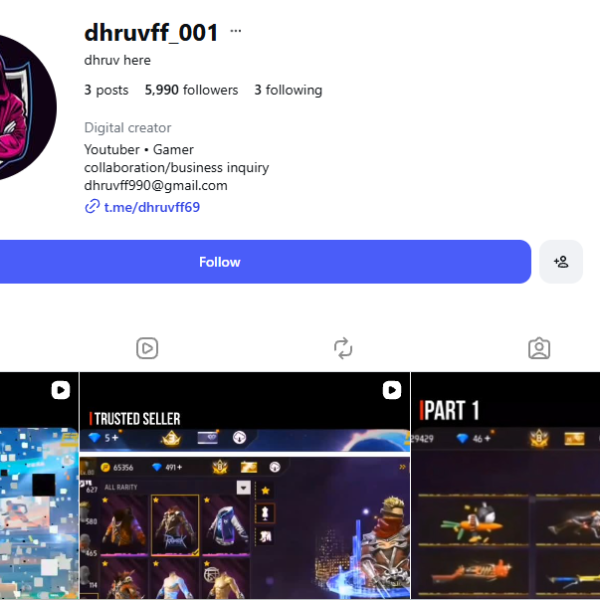 350k View | 5.9k Follower | No Policy Issue