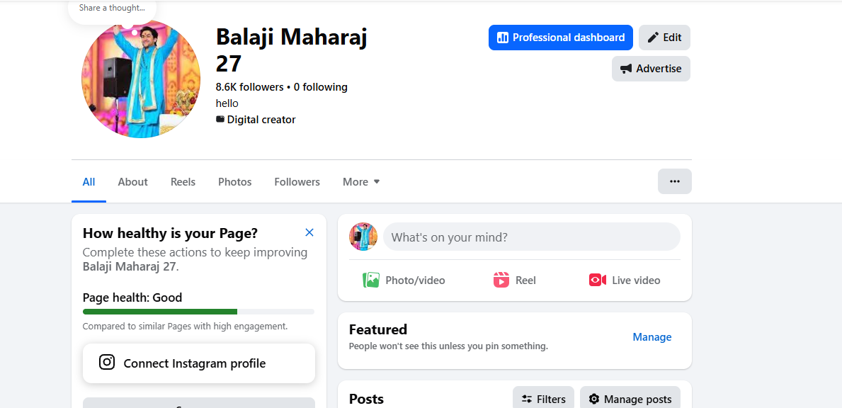 200k View Page | 8k Follower | No Policy Issue