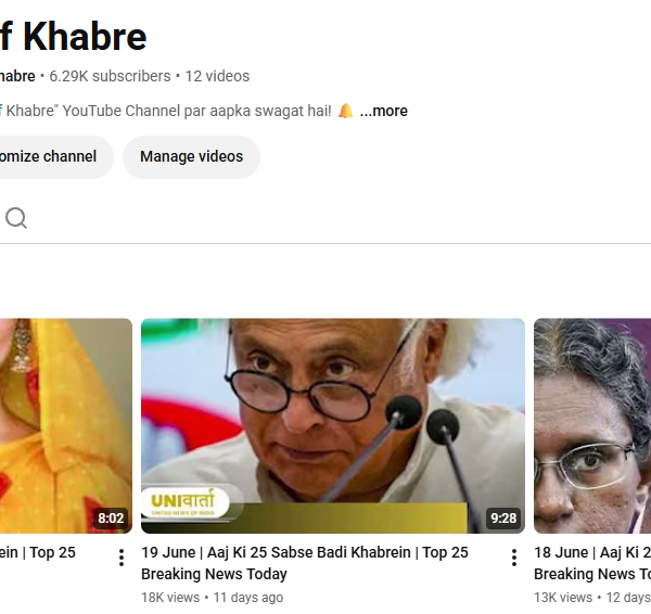Monetized Channel | 6k Subscriber | 200k View