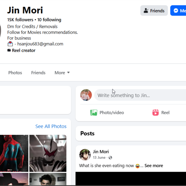 15K Follower Profile | 10m View | Not Recommendable