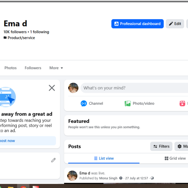 Setup Page |10k Follower | 160k Views