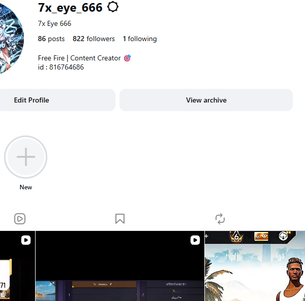 1.1m View | 800+ Follower | No Issue