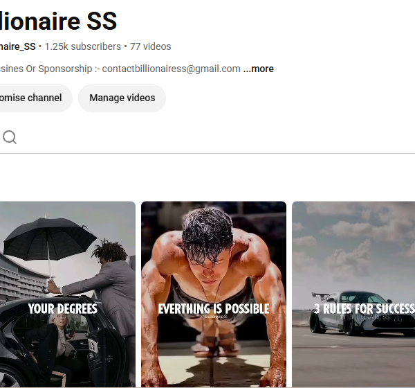 380k View | 1.2k Subscriber | No Strike