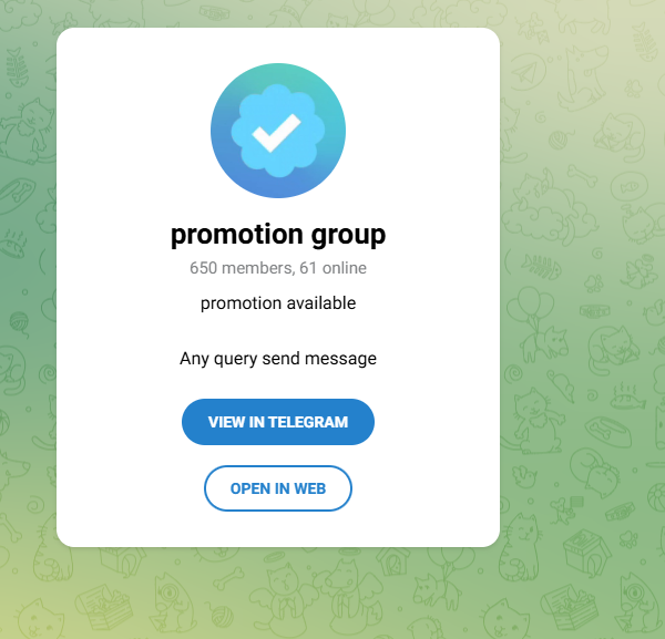 650 Member Group | 1 Year Old