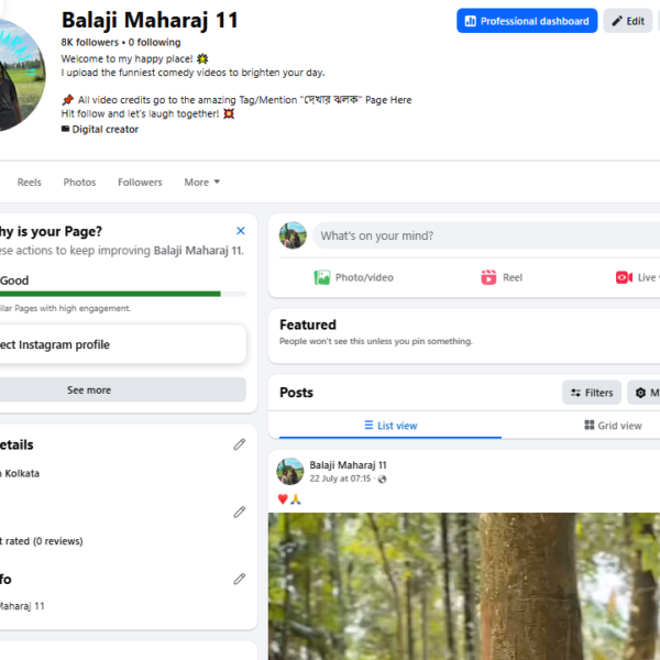 Setup Page |71K View| 8K Followers Page